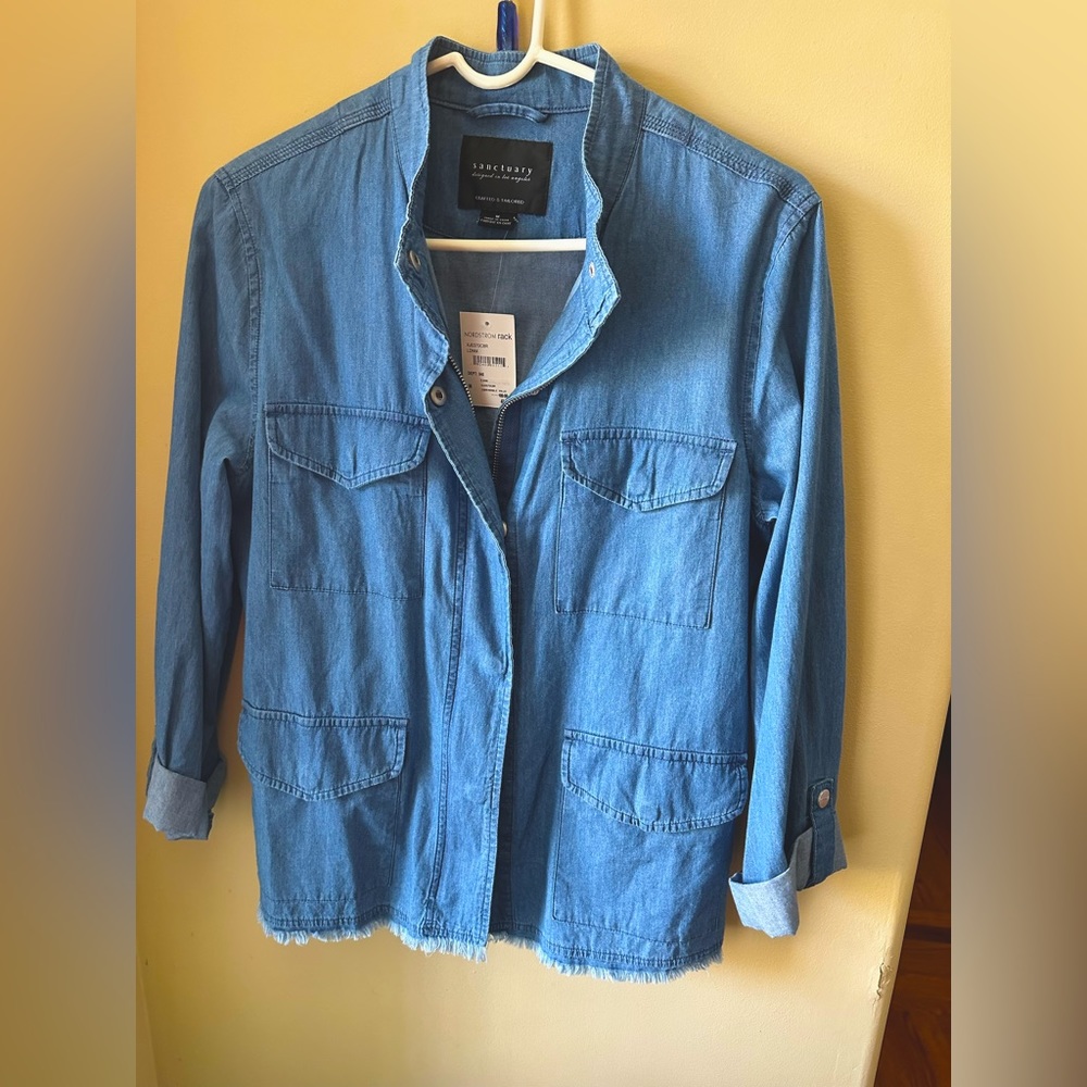 Sanctuary Jean ShirtJacket (NWT)